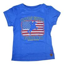 Blusa Country Feminina Infantil Com Pedraria Zoe Western