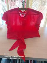 Blusa Crepe TAM. M