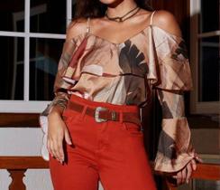 Blusa Crepe TAM P