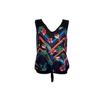 Blusa Crepe Versalis e Viscose Cereja Rosa Blusa Crepe Versalis e Viscose Cereja Rosa