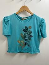 Blusa Cropped Alongado com Manga Princesa - Yonders - Várias Cores Blusa Cropped Alongado com Manga Princesa - Yonders - Várias Cores