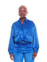 Blusa Cropped Bali Hai Meio Ziper