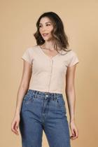 Blusa Cropped Básica