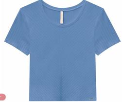 Blusa Cropped Básica Canelada Recorte Lunender Curtinha 0465 Blusa Cropped Básica Canelada Recorte Lunender Curtinha 0465