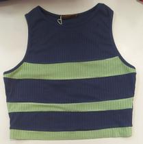 Blusa Cropped Canelada Fato Básico