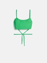 Blusa cropped corset verde cyber Blusa cropped corset verde cyber