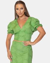 Blusa Cropped de Lese Blusa Cropped de Lese