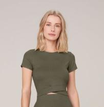 Blusa cropped dzarm tamanho g