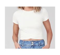 Blusa cropped dzarm tamanho xg Blusa cropped dzarm tamanho xg