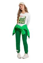 Blusa Cropped em Meia Malha Juvenil Gloss