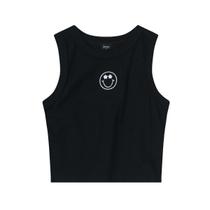 Blusa cropped em ribana class infantil menina Young Class