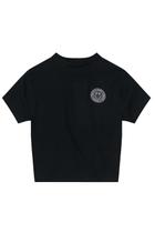 Blusa cropped em ribana class infantil menina Young Class