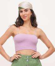 Blusa Cropped Feminina Canelada Marisa-15723 Blusa Cropped Feminina Canelada Marisa-15723