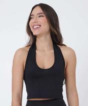 Blusa Cropped Feminina Frente Única Marisa-08071