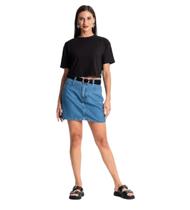 Blusa Cropped Feminina Manga Curta Rovitex