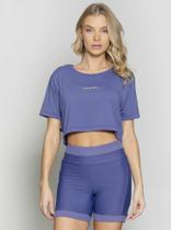 Blusa cropped golden run more