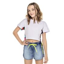 Blusa cropped infantil mylu Blusa cropped infantil mylu