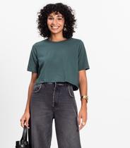 Blusa Cropped Lisa Select Verde