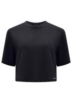Blusa Cropped Lunender Feminina Viscose Adulto