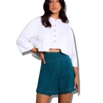 Blusa Cropped no Tecido linho Blusa Cropped no Tecido linho