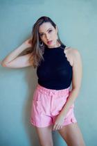 Blusa Cropped Preto Blusa Cropped Preto