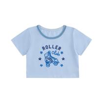 Blusa Cropped Roller Club Infantil Menina Marisol - 14