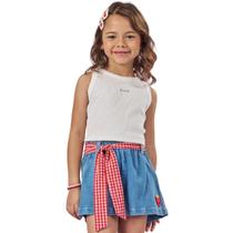 Blusa Cropped Soft Line Off White Kukiê Verão