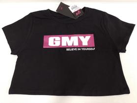 Blusa Cropped Teen Juvenil Gmy Menina Algodão Ref 0331