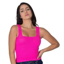 cropped tricot alca trancada