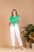 Blusa Cropped Verde