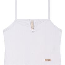 Blusa Cropped Viscose Elastano Bright Girls Ref. B2919