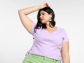 Blusa Cropped Vista Magalu Canelada Amarração Blusa Cropped Vista Magalu Canelada Amarração