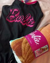 Blusa da barbie Juvenil Femenina Sem Manga