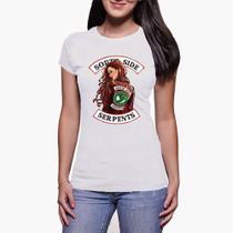 Blusa Da Série Riverdale Camisa Da Cherry Serpentes