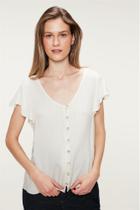 Blusa Damyller Botão Delicada
