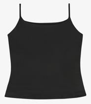 Blusa de Alça em Poliamida Intense Veev Preto