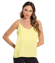 Blusa de Alça Feminina Endless Amarelo