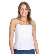 Blusa de Alça Feminina Select Branco