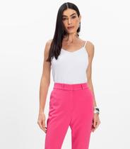 Blusa de Alça Infinita Cor Branco Blusa de Alça Infinita Cor Branco