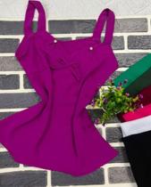 Blusa de alca roxa tamanho p