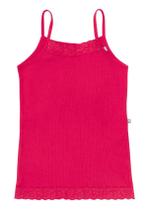 Blusa de alcinha infantil pink- malwee