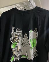 Blusa de algodão cor preta com estampa tamanho m Blusa de algodão cor preta com estampa tamanho m
