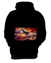 Blusa de Frio Aeronautica Caça Avião Guerra Fighter 7 Blusa de Frio Aeronautica Caça Avião Guerra Fighter 7