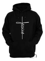 Blusa De Frio Agasalho Moletom Jesus Cristo Deus Fe