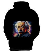 Blusa de Frio Albert Einstein Físico Brilhante Gênio 6 Blusa de Frio Albert Einstein Físico Brilhante Gênio 6