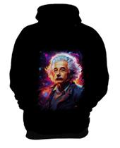 Blusa de Frio Albert Einstein Físico Brilhante Gênio 8 Blusa de Frio Albert Einstein Físico Brilhante Gênio 8