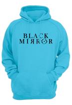 Blusa De Frio Black Mirror Masculino Feminino Com Capuz Bolso