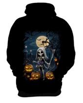 Blusa de Frio Bruxa Caveira Halloween 1