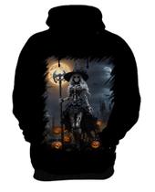 Blusa de Frio Bruxa Caveira Halloween 4