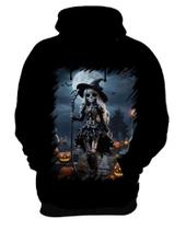 Blusa de Frio Bruxa Caveira Halloween 6